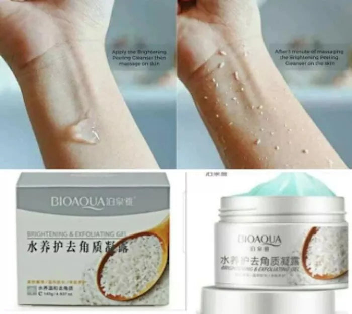 MARAVILLOSO EXFOLIANTE DE ARROZ ACLARANTE BIOAQUA